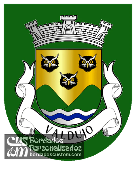 Emblema Bordado Freguesia de Valdujo (Trancoso, Guarda)