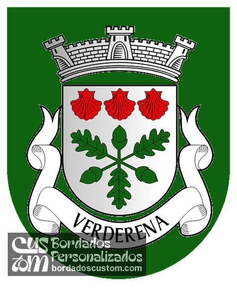 Emblema Bordado Antiga Freguesia de Verderena (Barreiro, Setúbal)