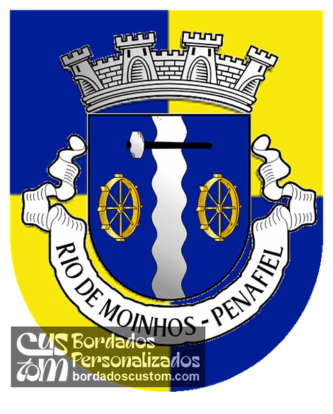 Emblema Bordado Freguesia de Rio de Moinhos (Penafiel, Porto)