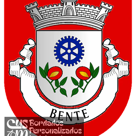 Emblema Bordado Antiga Freguesia de Bente (Vila Nova de Famalicão, Braga) 1