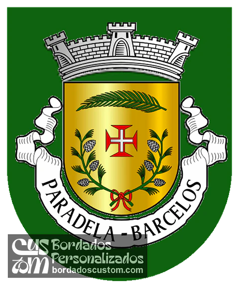 Emblema Bordado Freguesia de Paradela (Barcelos, Braga)