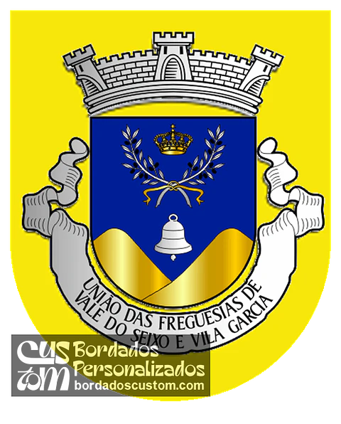 Emblema Bordado Freguesia de Vale do Seixo e Vila Garcia (Trancoso, Guarda)