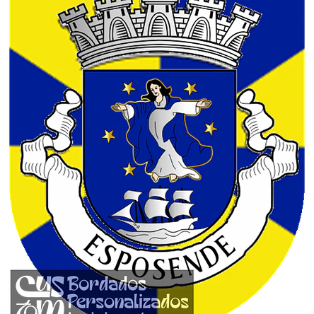 Emblema Bordado Município de Esposende (Braga) 1