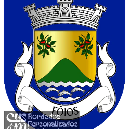 Emblema Bordado Freguesia de Fóios (Sabugal, Guarda) 1