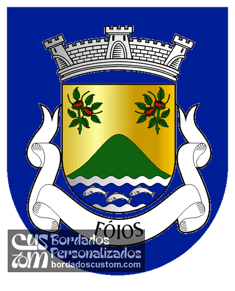 Emblema Bordado Freguesia de Fóios (Sabugal, Guarda)