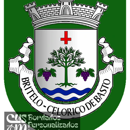 Emblema Bordado Antiga Freguesia de Britelo (Celorico de Basto, Braga) 1
