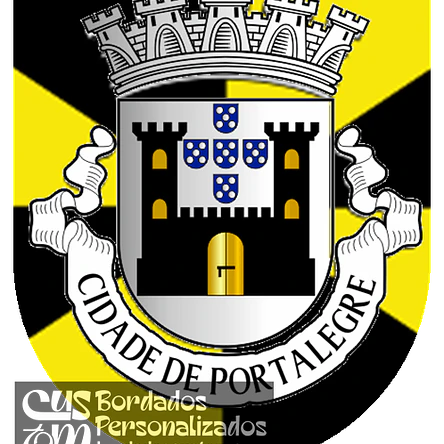 Emblema Bordado Município de Portalegre (Portalegre) 1