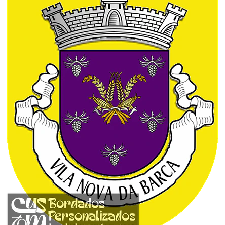 Emblema Bordado Antiga Freguesia de Vila Nova da Barca (Montemor-o-Velho, Coimbra) 1