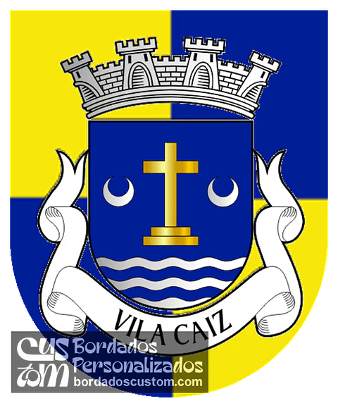 Emblema Bordado Freguesia de Vila Caiz (Amarante, Porto)
