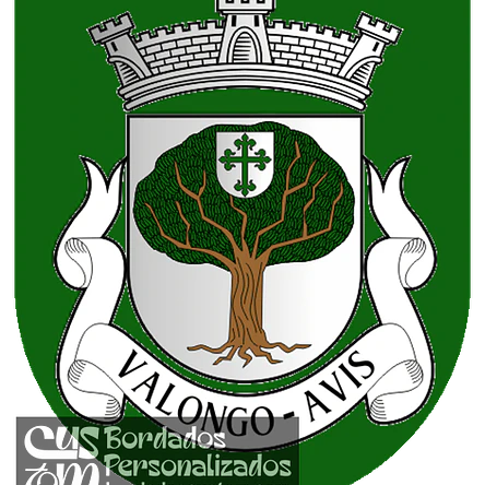 Emblema Bordado Antiga Freguesia de Valongo (Avis, Portalegre) 1