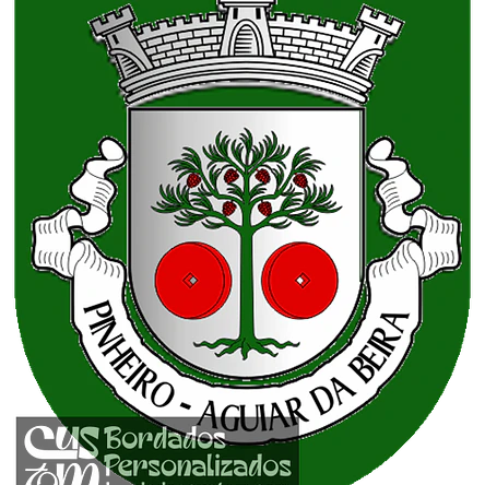Emblema Bordado Freguesia de Pinheiro (Aguiar da Beira, Guarda) 1