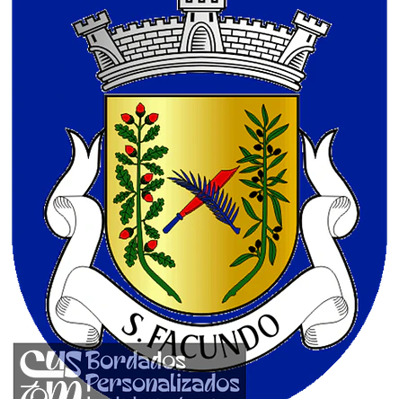 Emblema Bordado Antiga Freguesia de São Facundo (Abrantes, Santarém) 1