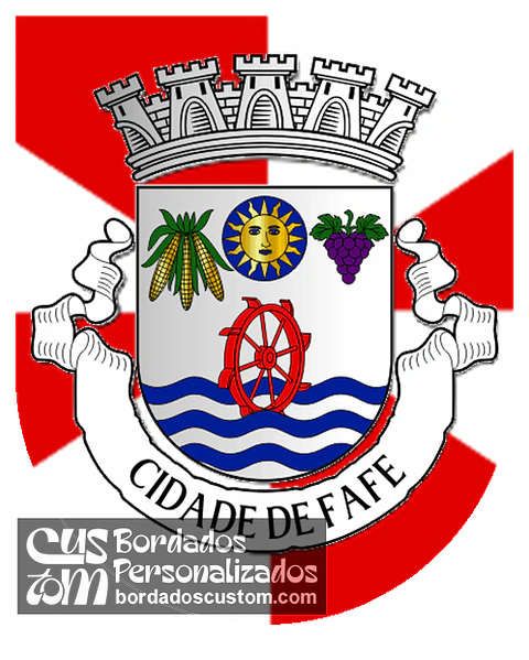 Emblema Bordado Município de Fafe (Braga)