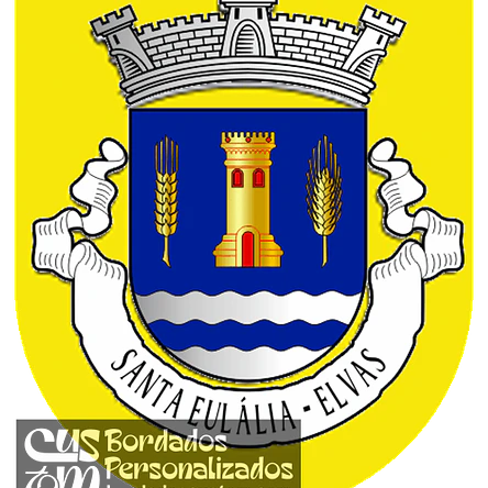 Emblema Bordado Freguesia de Santa Eulália (Elvas, Portalegre) 1