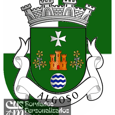 Emblema Bordado Antiga Freguesia de Algoso (Vimioso, Bragança) 1
