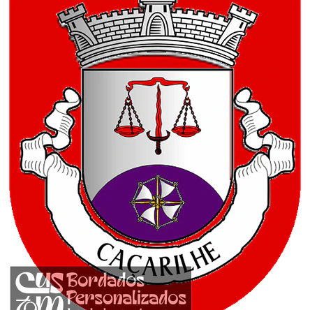 Emblema Bordado Antiga Freguesia de Caçarilhe (Celorico de Basto, Braga) 1