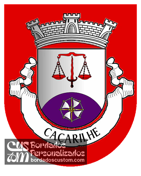 Emblema Bordado Antiga Freguesia de Caçarilhe (Celorico de Basto, Braga)