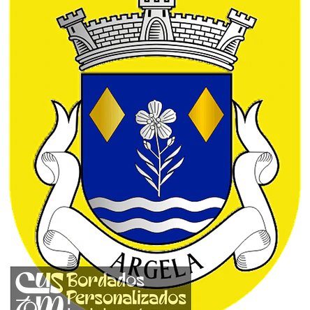 Emblema Bordado Freguesia de Argela (Caminha, Viana do Castelo) 1