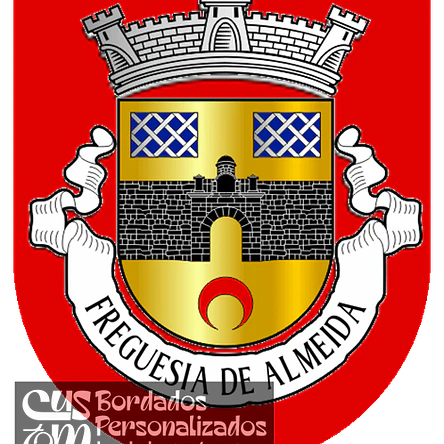 Emblema Bordado Freguesia de Almeida (Almeida, Guarda) 1