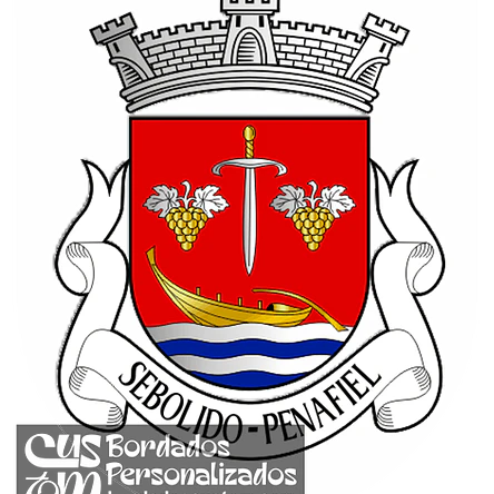 Emblema Bordado Freguesia de Sebolido (Penafiel, Porto) 1