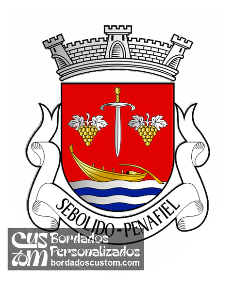Emblema Bordado Freguesia de Sebolido (Penafiel, Porto)