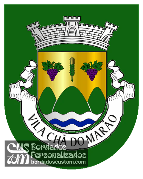 Emblema Bordado Freguesia de Vila Chã do Marão (Amarante, Porto)