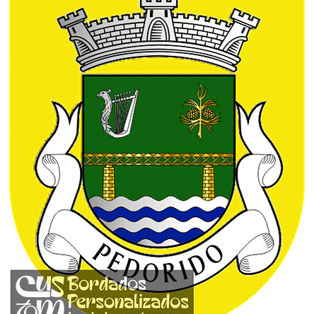 Emblema Bordado Antiga Freguesia de Pedorido (Castelo de Paiva, Aveiro) 1
