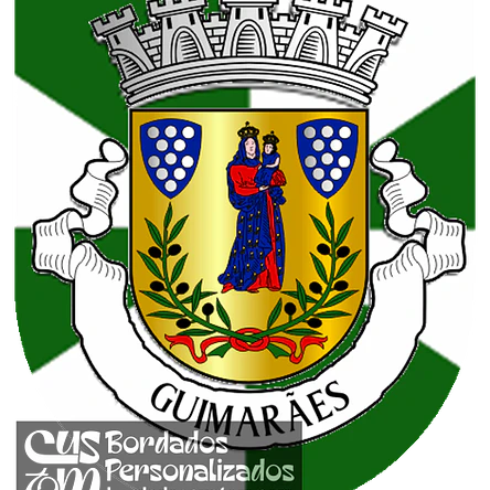 Emblema Bordado Município de Guimarães (Braga) 1