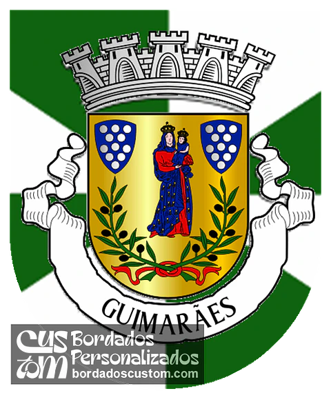 Emblema Bordado Município de Guimarães (Braga)