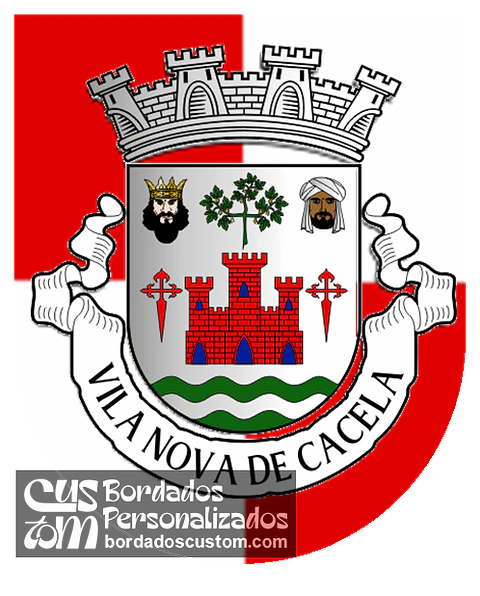 Emblema Bordado Freguesia de Vila Nova de Cacela (Vila Real de Santo António, Faro)