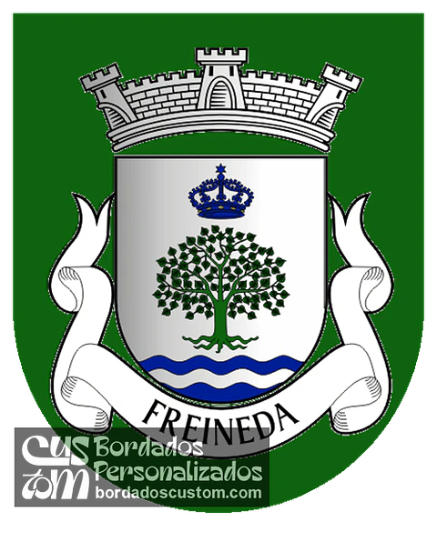 Emblema Bordado Freguesia de Freineda (Almeida, Guarda)