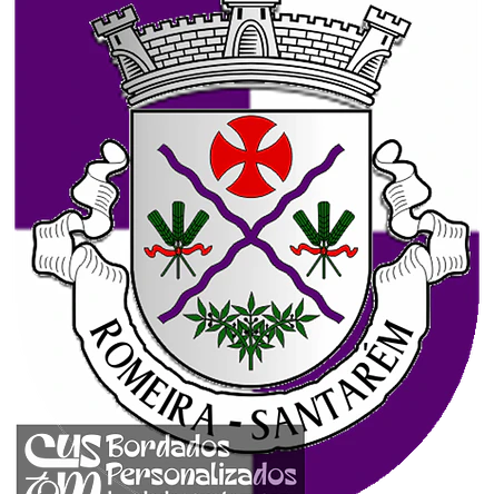 Emblema Bordado Antiga Freguesia de Romeira (Santarém, Santarém) 1