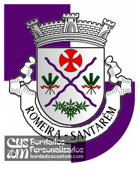 Emblema Bordado Antiga Freguesia de Romeira (Santarém, Santarém)