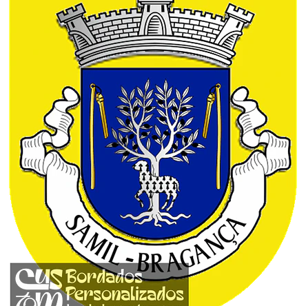 Emblema Bordado Freguesia de Samil (Bragança, Bragança) 1