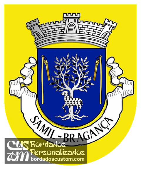 Emblema Bordado Freguesia de Samil (Bragança, Bragança)