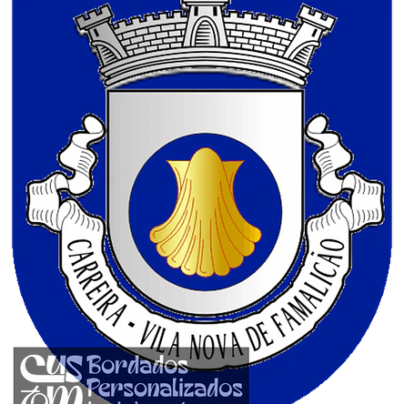 Emblema Bordado Antiga Freguesia de Carreira (Vila Nova de Famalicão, Braga) 1