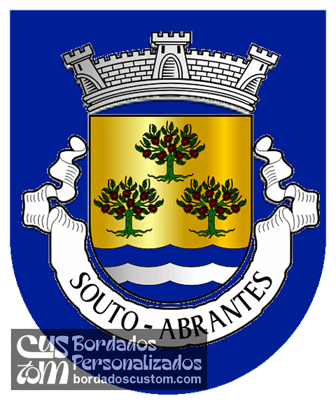 Emblema Bordado Antiga Freguesia de Souto (Abrantes, Santarém)