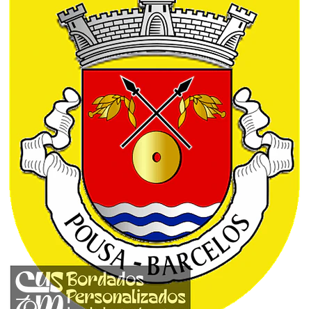 Emblema Bordado Freguesia de Pousa (Barcelos, Braga) 1