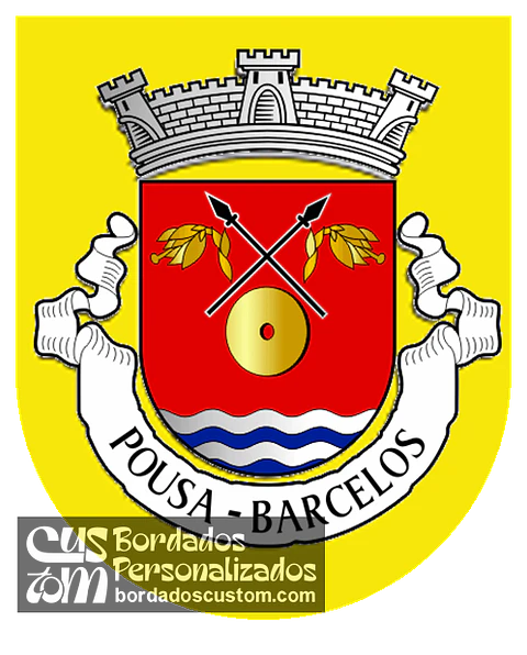 Emblema Bordado Freguesia de Pousa (Barcelos, Braga)