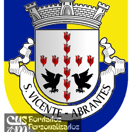 Emblema Bordado Antiga Freguesia de Abrantes (São Vicente) (Abrantes, Santarém) 1