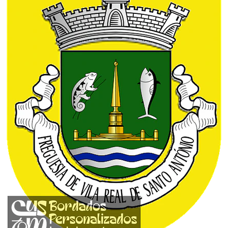 Emblema Bordado Freguesia de Vila Real de Santo António (Vila Real de Santo António, Faro) 1