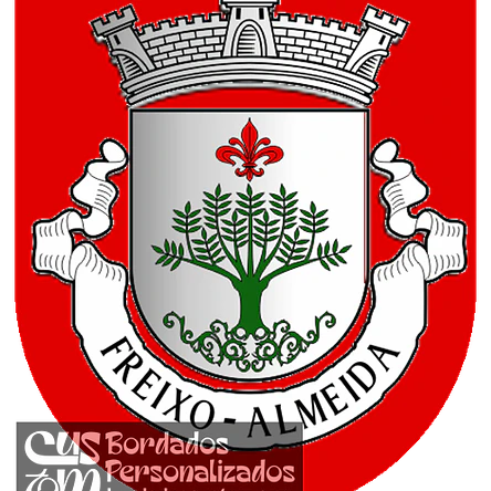 Emblema Bordado Freguesia de Freixo (Almeida, Guarda) 1