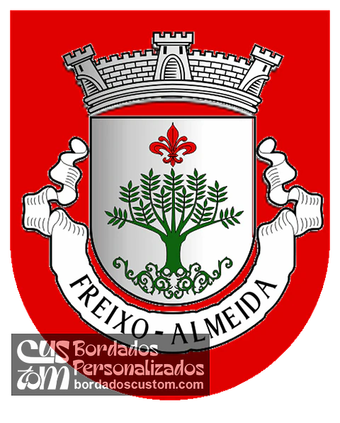 Emblema Bordado Freguesia de Freixo (Almeida, Guarda)