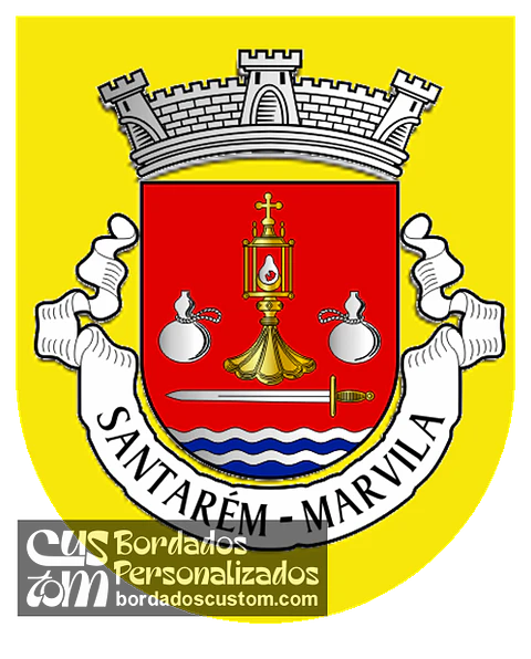 Emblema Bordado Antiga Freguesia de Santarém (Marvila) (Santarém, Santarém)