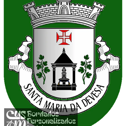 Emblema Bordado Freguesia de Santa Maria da Devesa (Castelo de Vide, Portalegre) 1