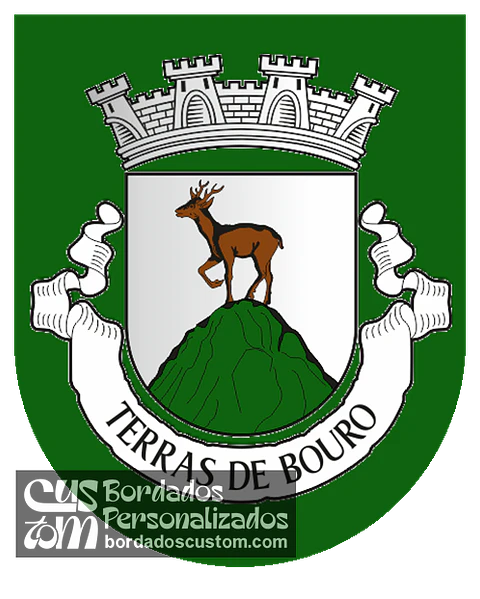 Emblema Bordado Município de Terras de Bouro (Braga)
