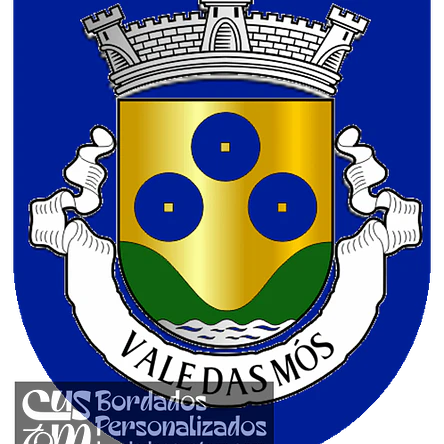 Emblema Bordado Antiga Freguesia de Vale das Mós (Abrantes, Santarém) 1