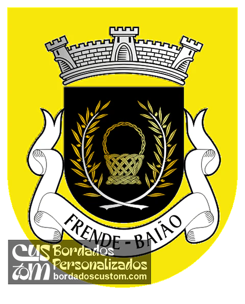 Emblema Bordado Freguesia de Frende (Baião, Porto)