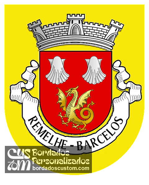 Emblema Bordado Freguesia de Remelhe (Barcelos, Braga)
