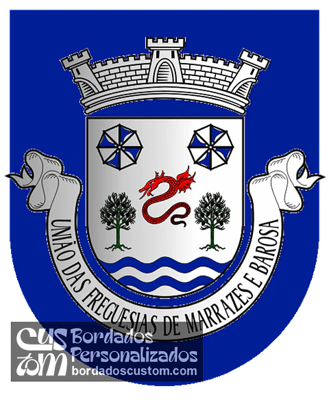 Emblema Bordado Freguesia de Marrazes e Barosa (Leiria, Leiria)
